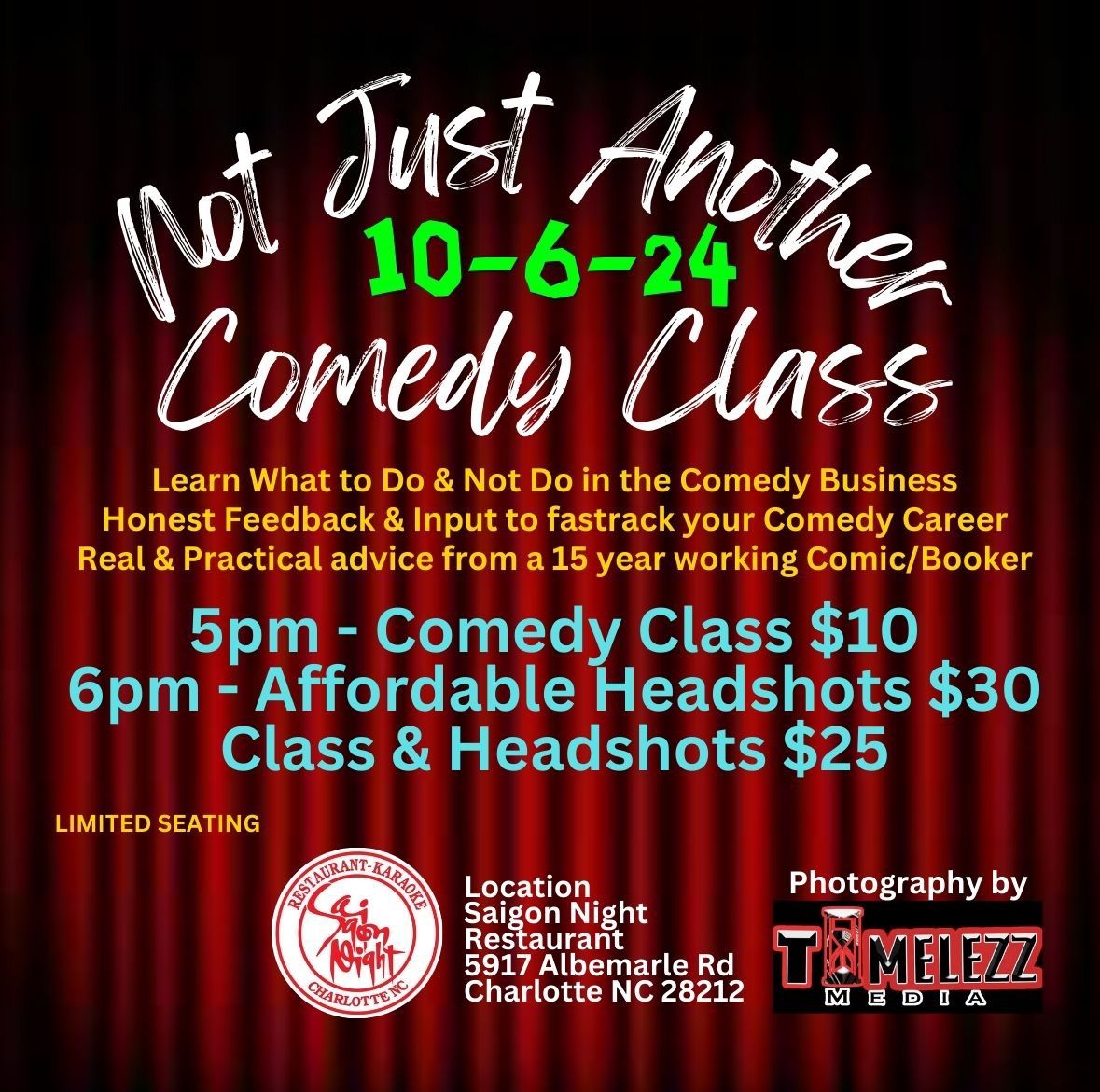 Not Just Another Comedy Class