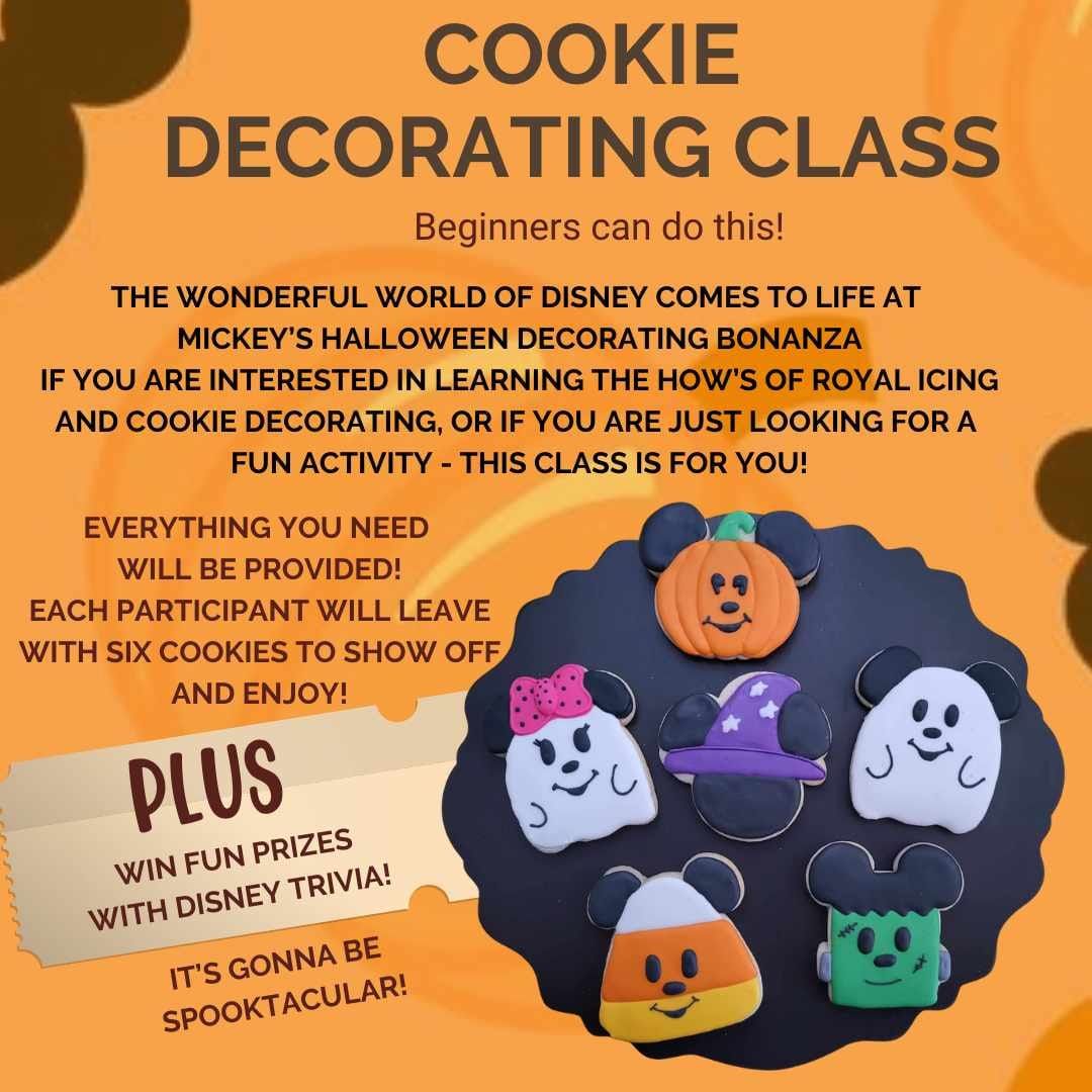 Spooktacular Cookie Decorating Class