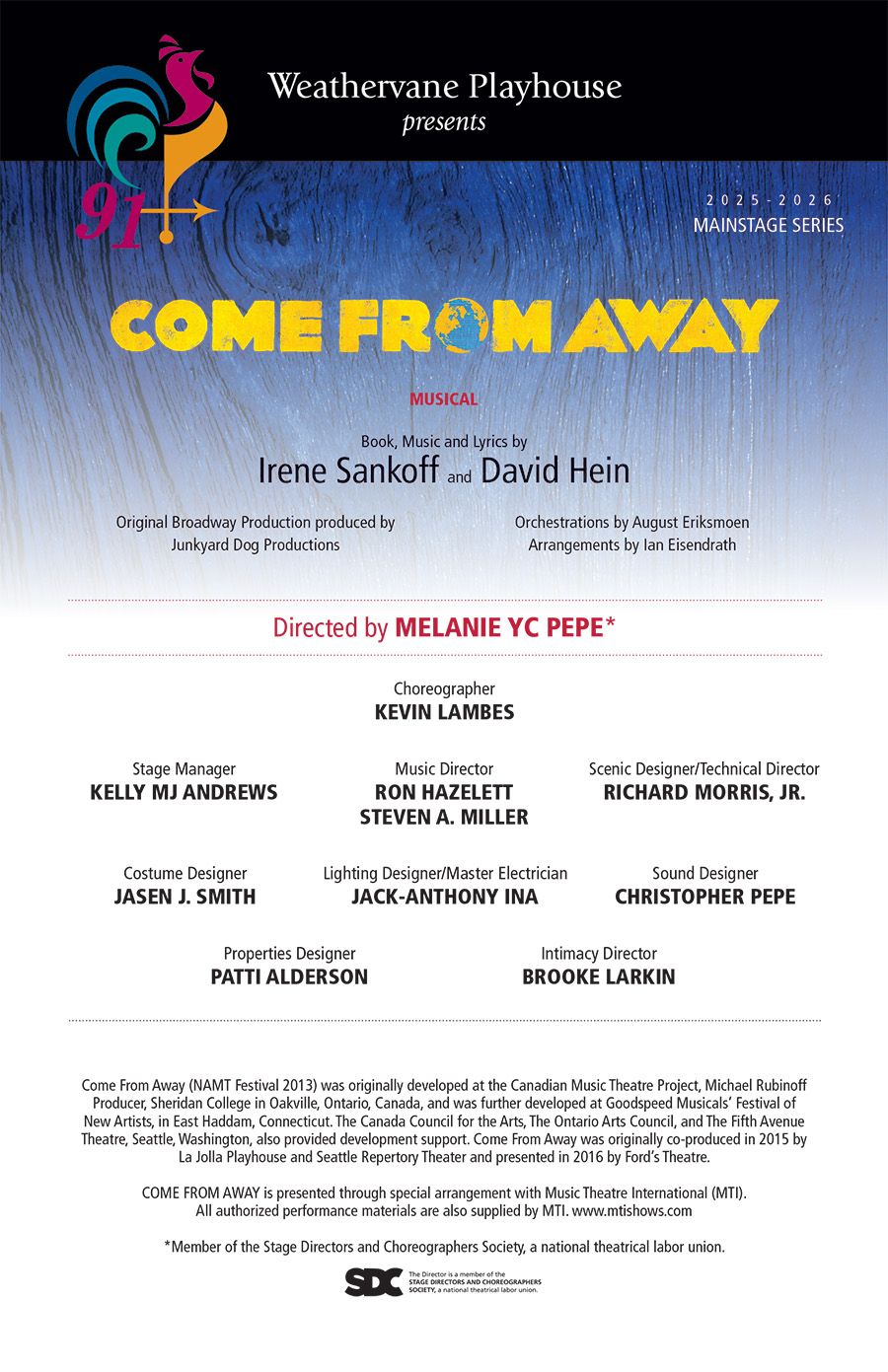 Come From Away - Preview Performance