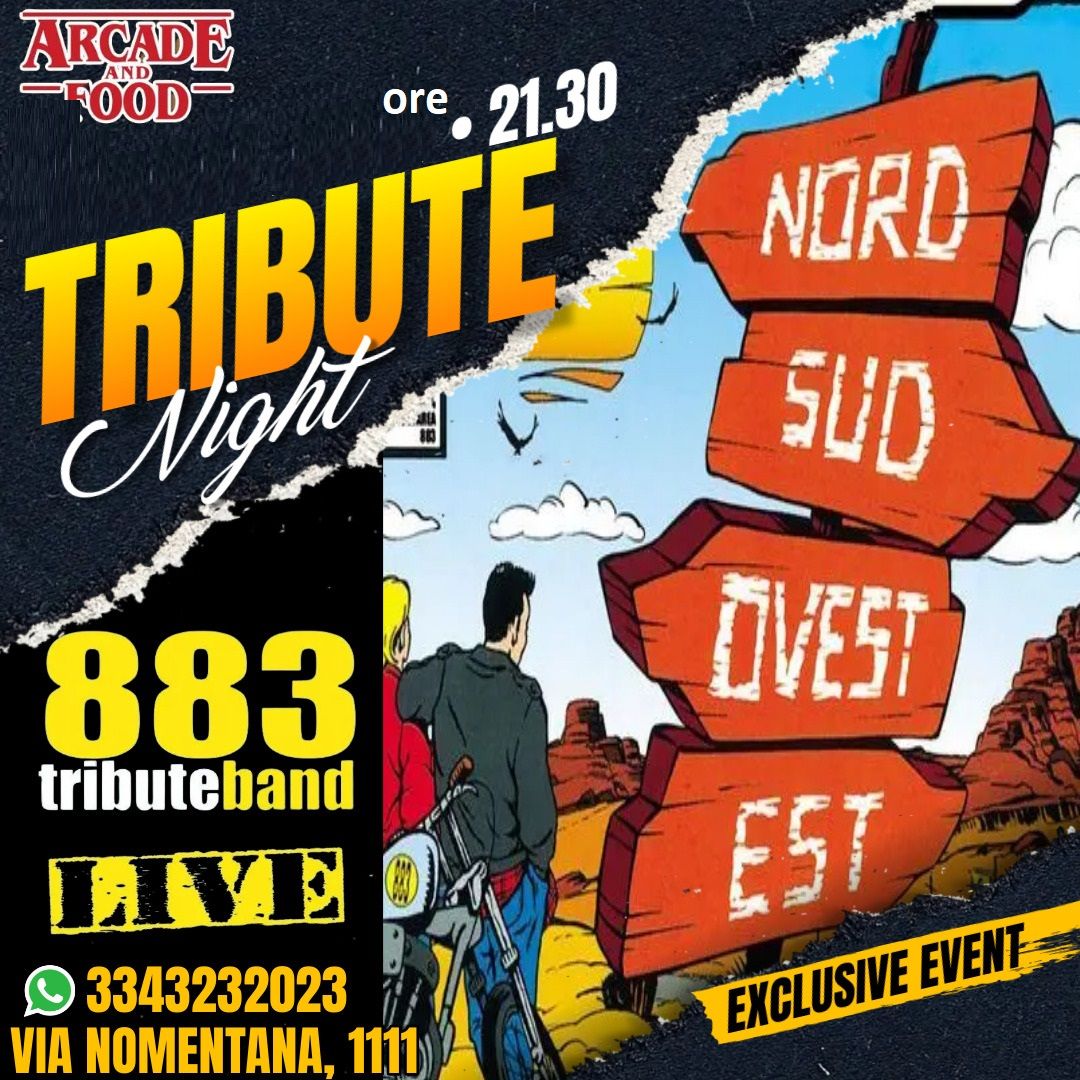 Arcade in Live "883 - Tribute Band" Si canta!!!!!!!!