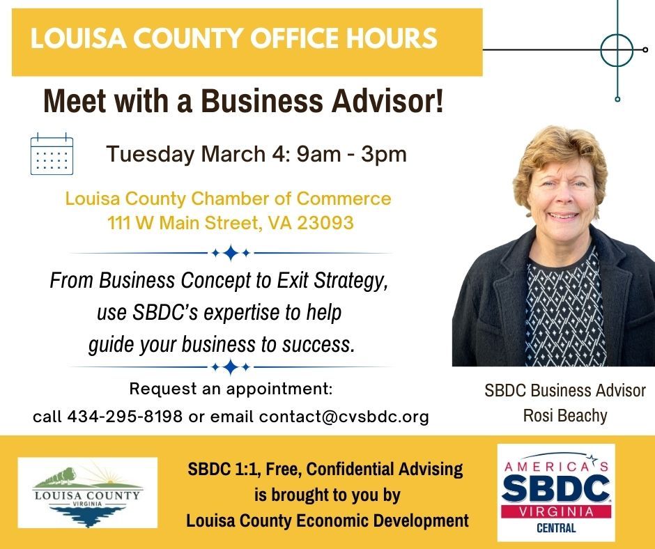 CVSBDC Louisa Appointments