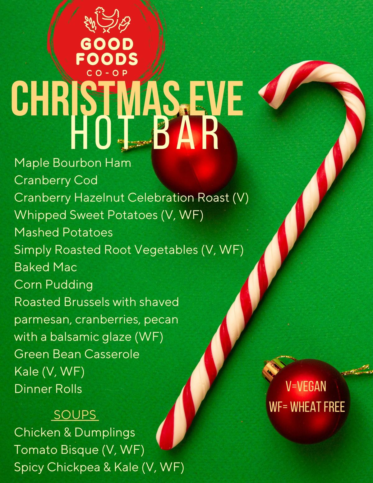 Christmas Eve Hot Buffet