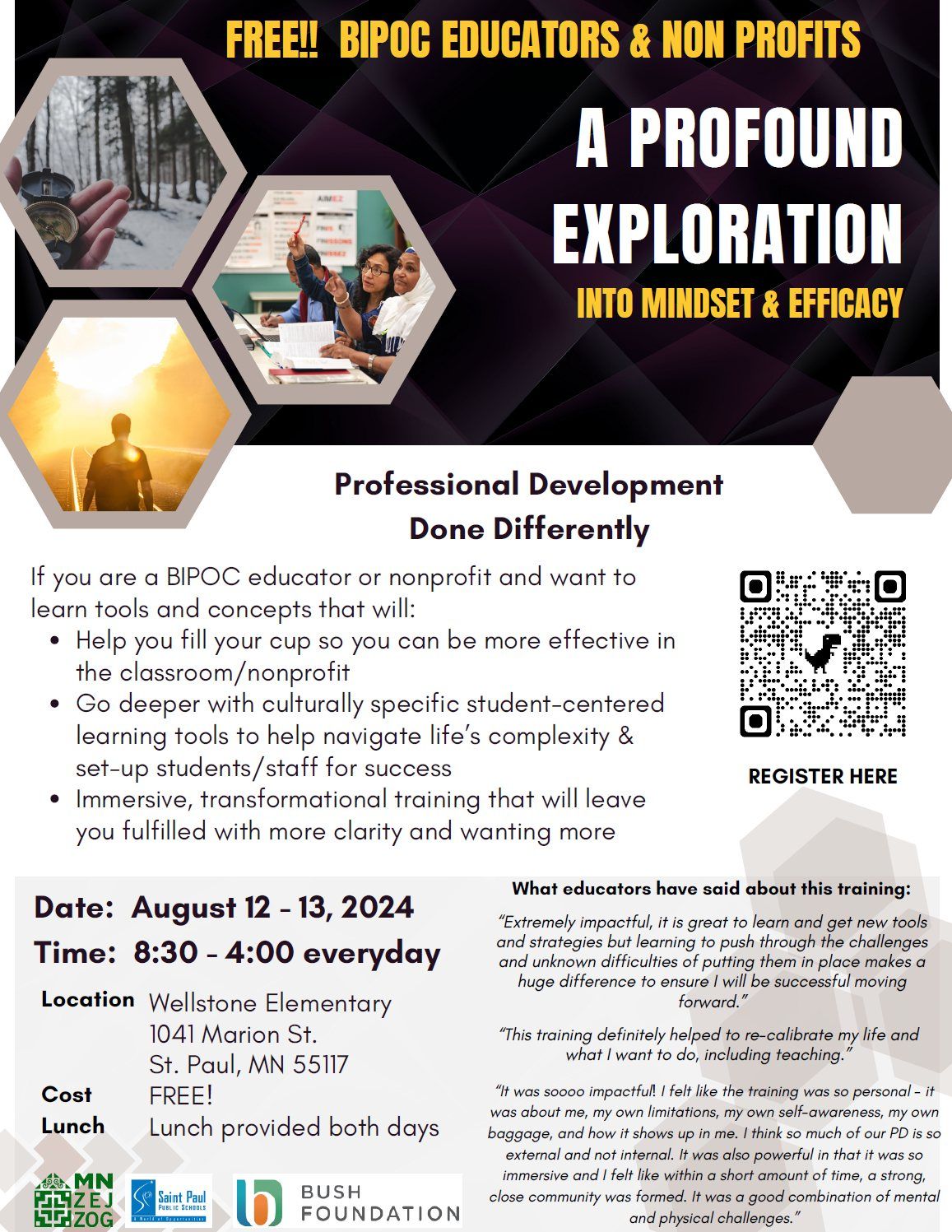 A Profound Exploration Into Mindset and Efficacy: BIPOC Educators and Non-Profits