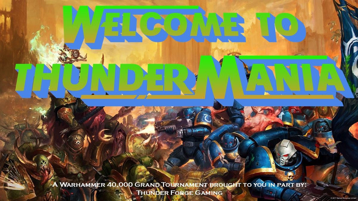 Welcome to ThunderMania GT