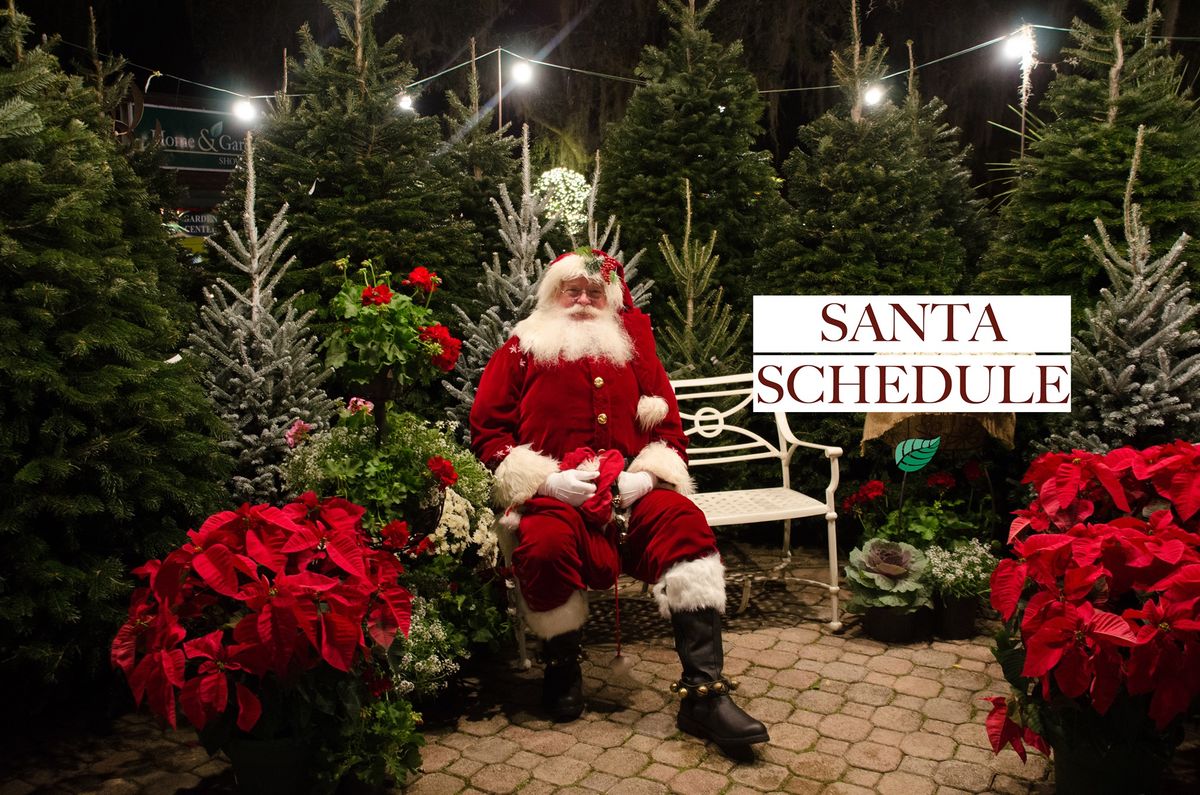 Santa Stops at Tallahassee Nurseries!