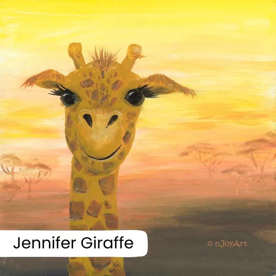 Paint & Sip - Manor Farm, Catthorpe - Jennifer Giraffe