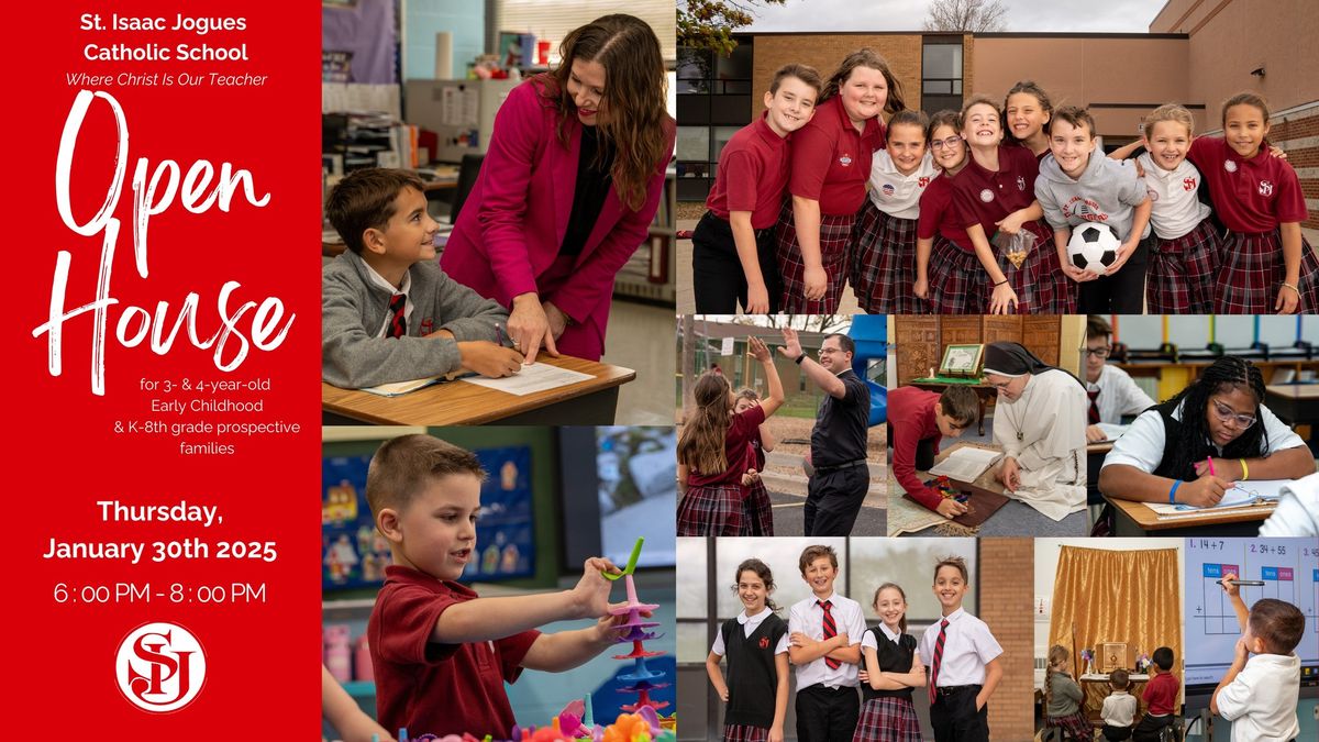 St. Isaac Jogues' Open House for Prospective Families