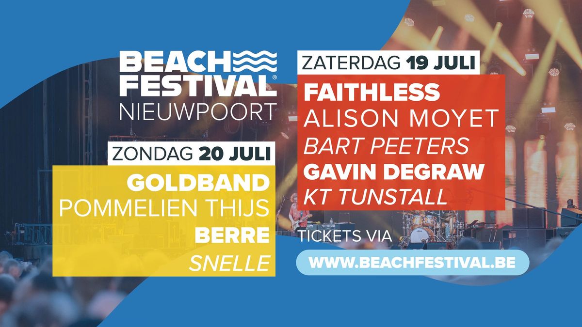 Beach Festival Nieuwpoort 2025