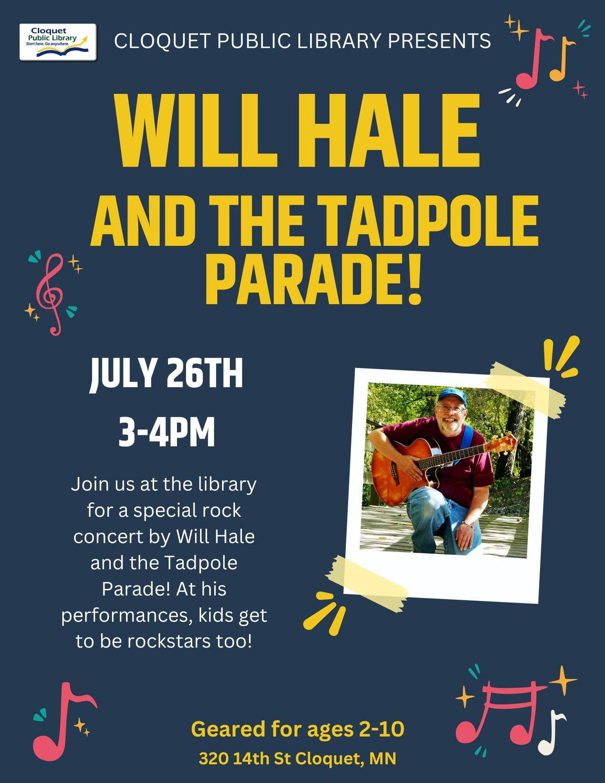 Will Hale & the Tadpole Parade Concert