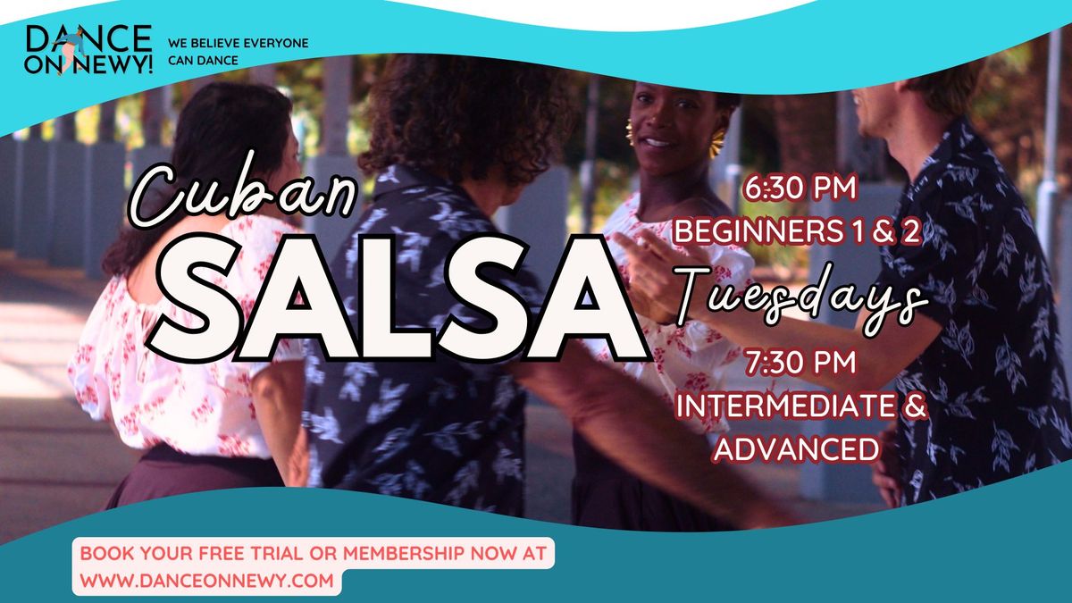 Dance Cuban Salsa - Term 7 Tuesdays with Dance on Newy