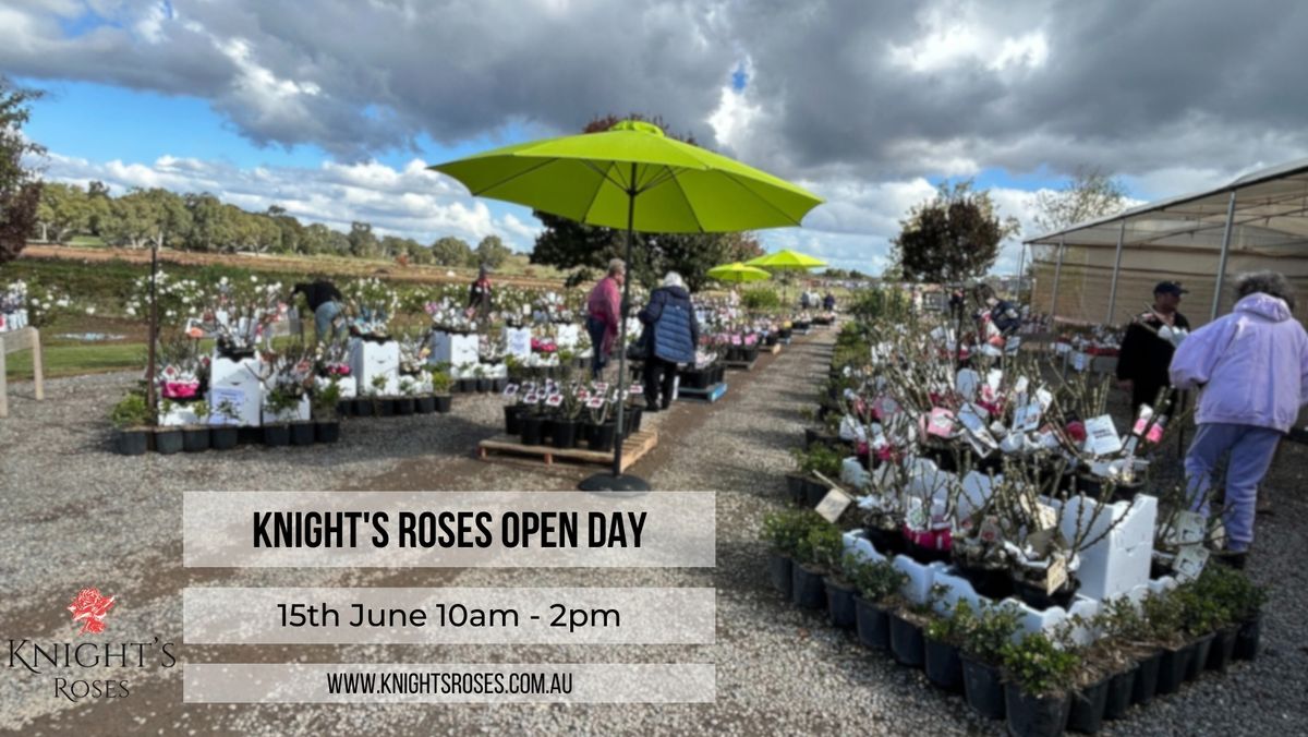 Knight's Roses Open Day