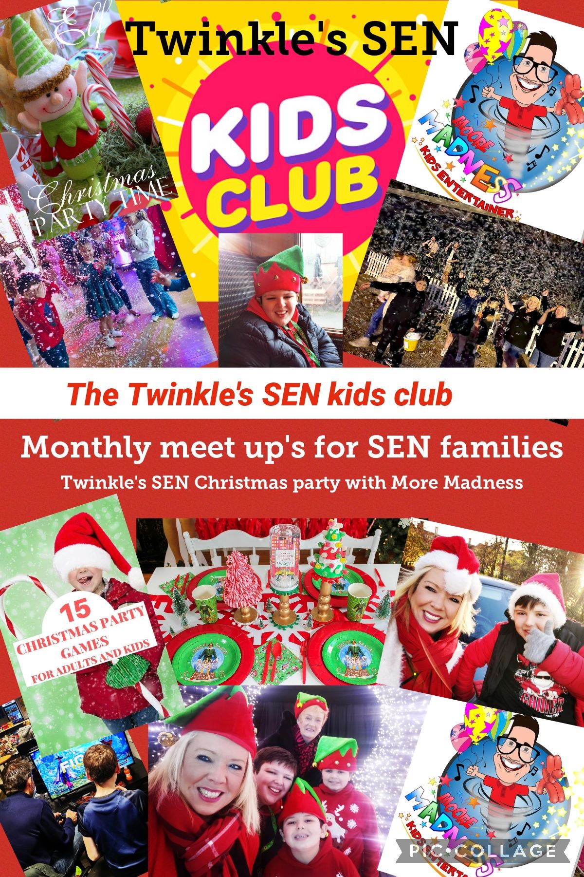 Twinkle's SEN Saturday kids club Christmas party