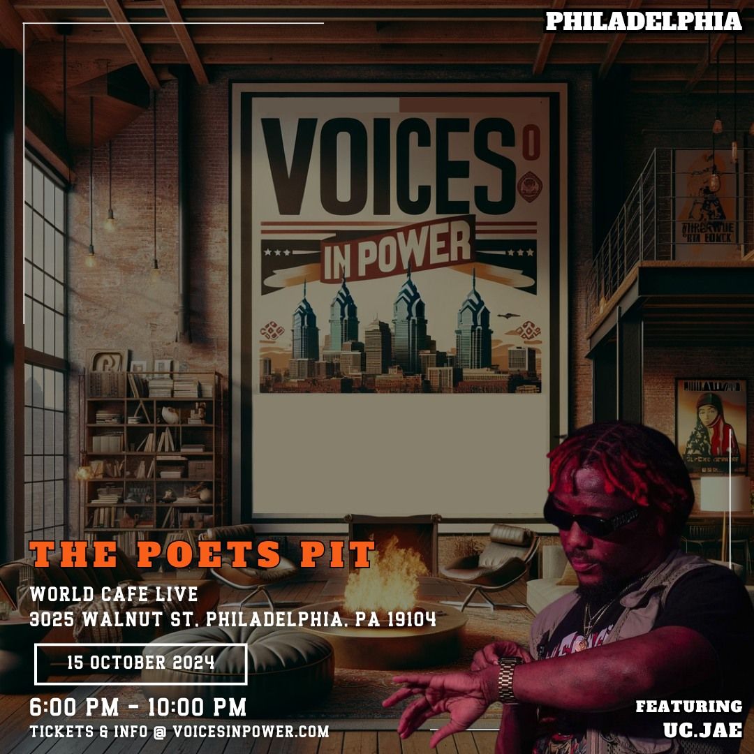 The Poets Pit @ World Cafe Live Ft. UC.Jae | PHILLY