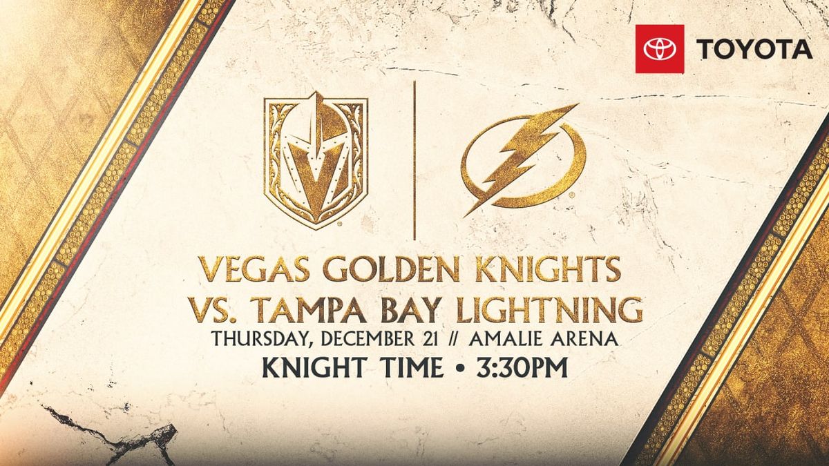 Tampa Bay Lightning at Vegas Golden Knights