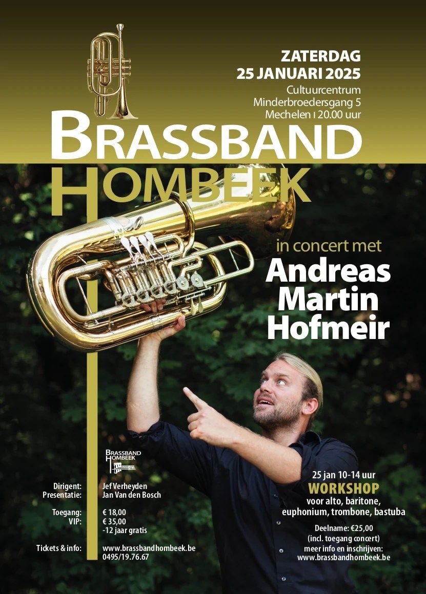 Concert en workshop met Andreas Martin Hofmeir (25 jan 25)