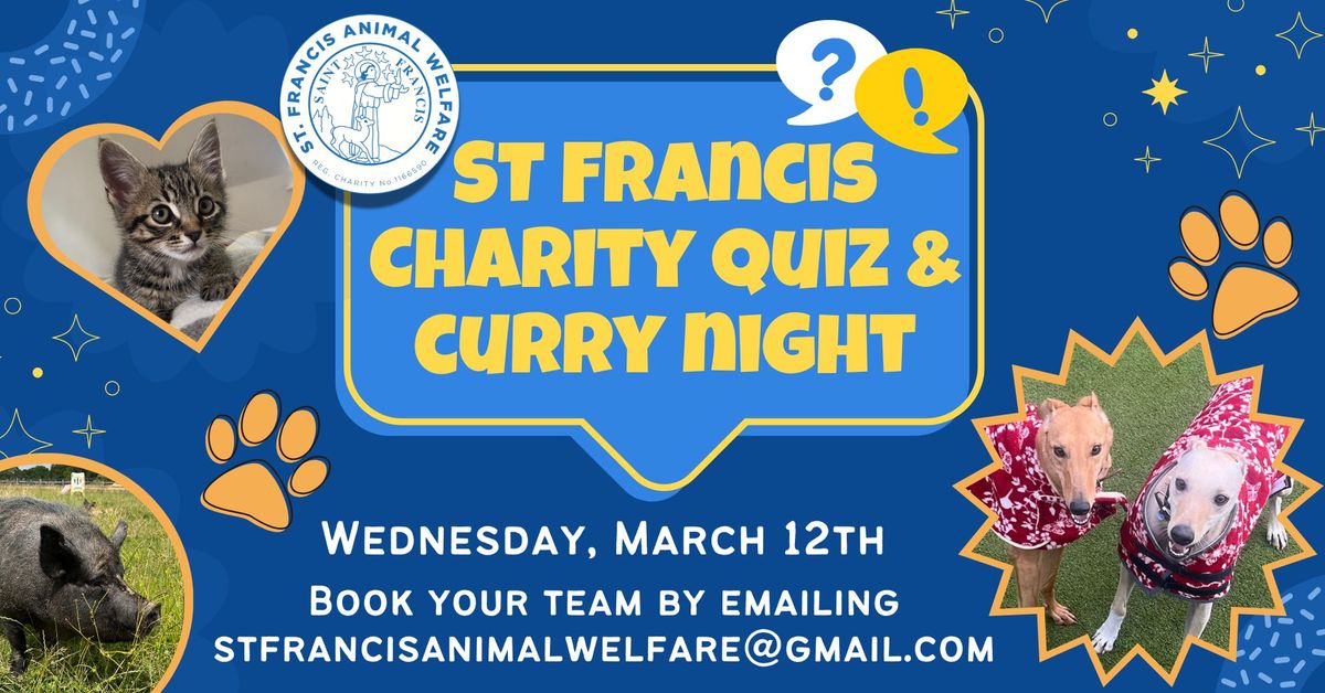 Charity Quiz & Curry Night