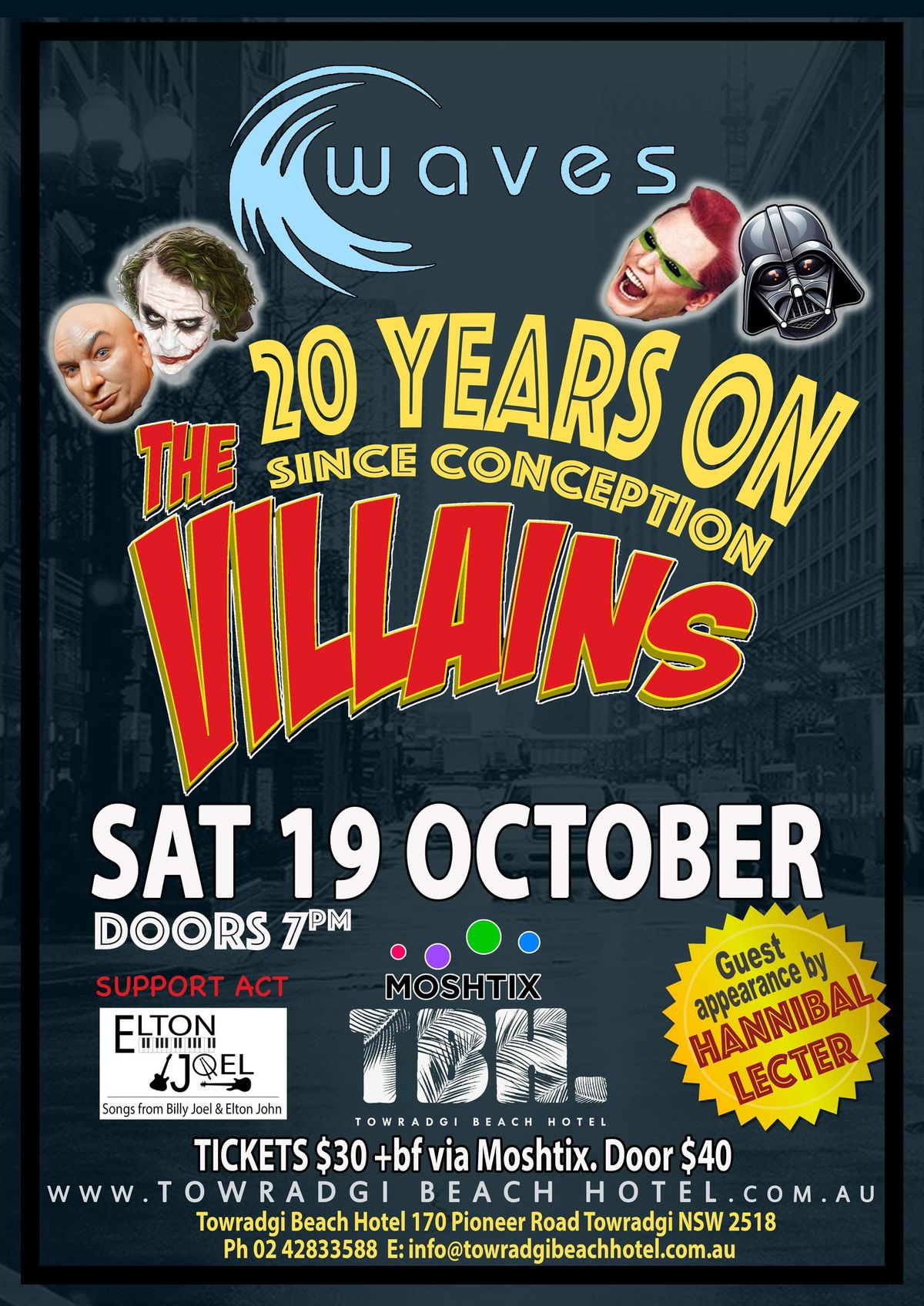 THE VILLAINS 20th Anniversary Show