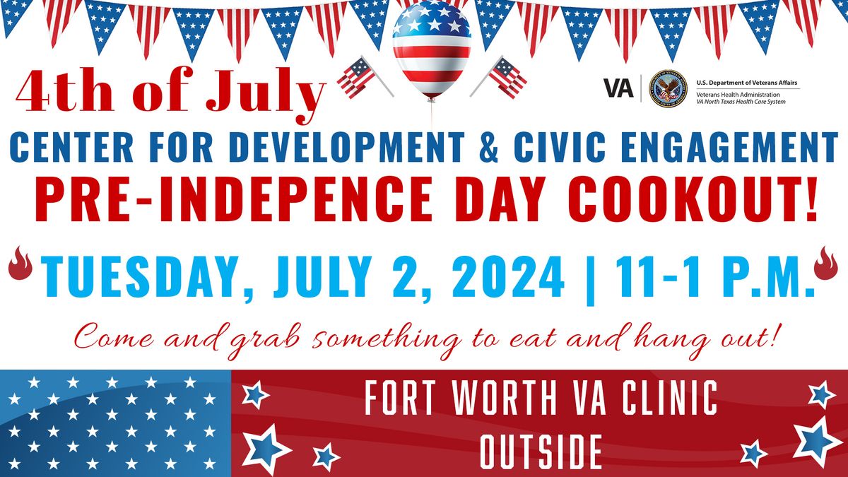 CDCE Cookout at Fort Worth VA Outpatient Clinic