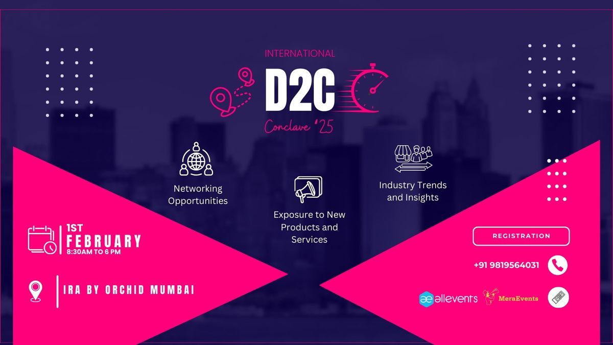 International D2C Conclave 2025 Mumbai