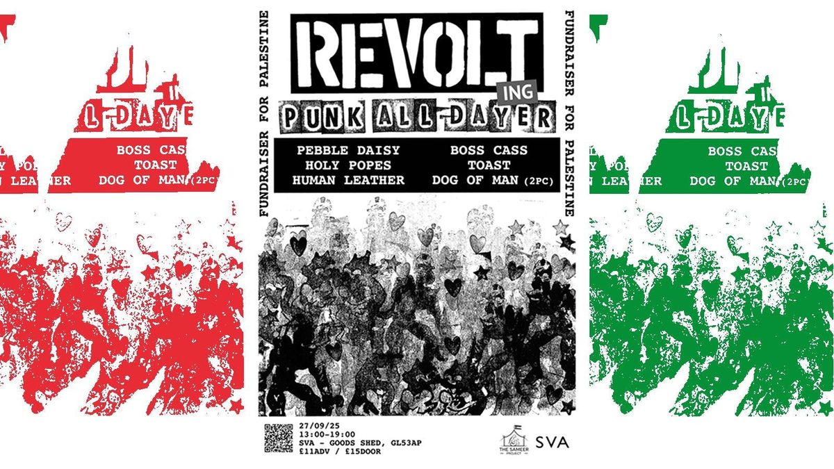 REVOLTing: fundraiser for Palestine