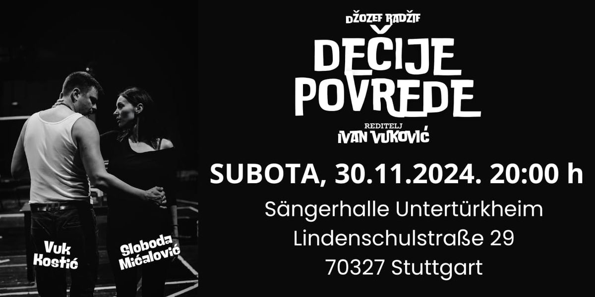 Premijera predstave "De\u010dije povrede" - Stuttgart