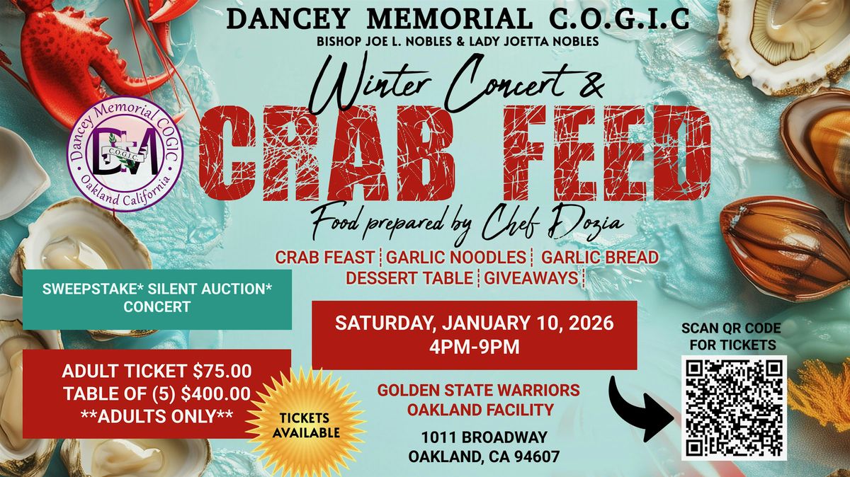 Winter Concert & Crab Feed