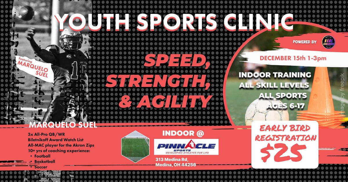 Indoor Youth Sports Clinic Registration!