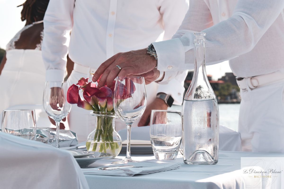 Diner en Blanc Baltimore 2024