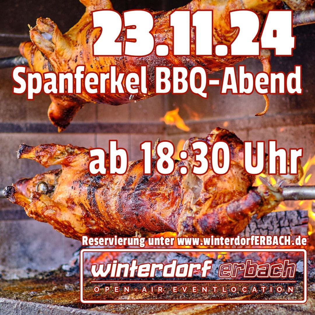 Spanferkel-BBQ-Abend