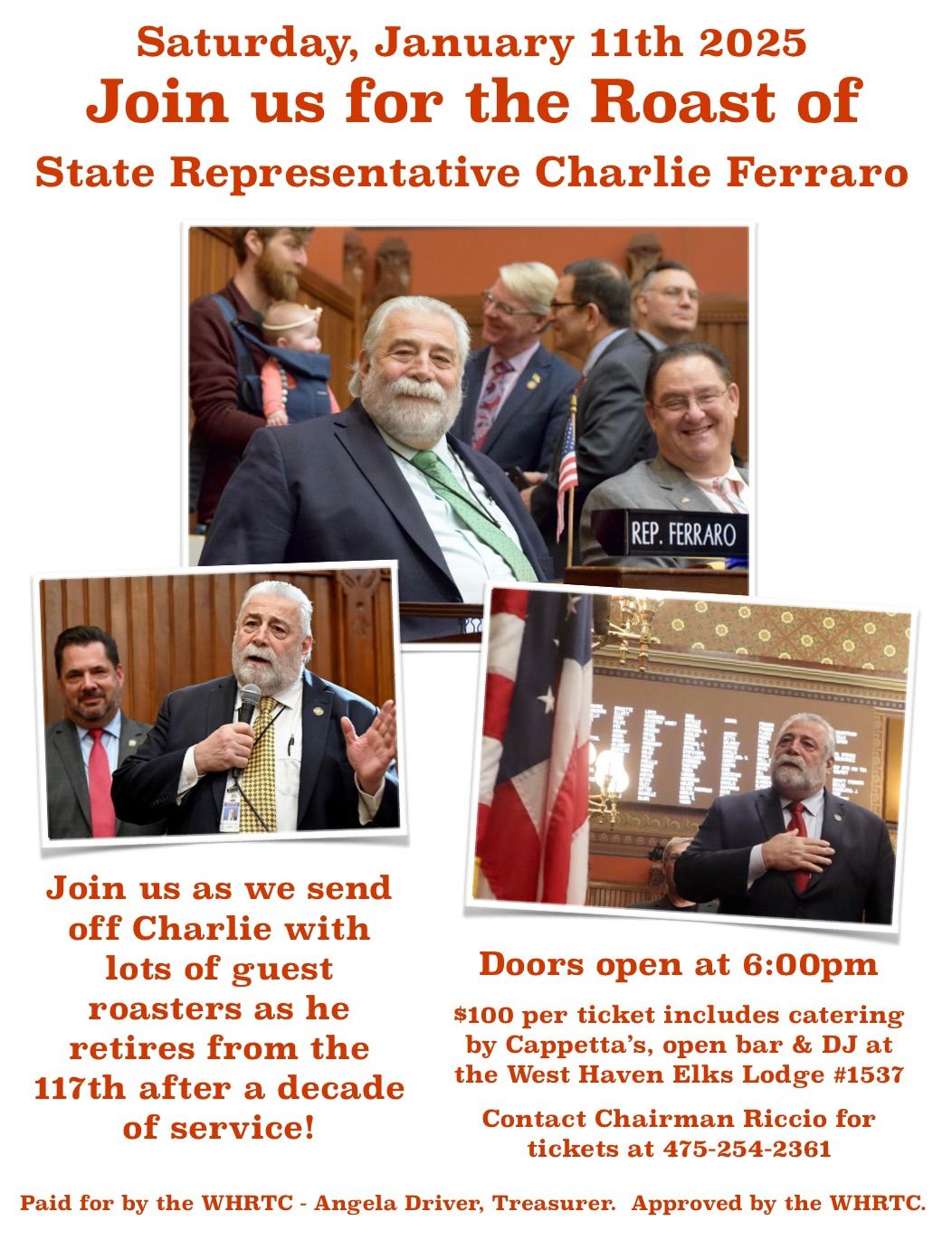 The Roast of State Representative Charlie Ferraro