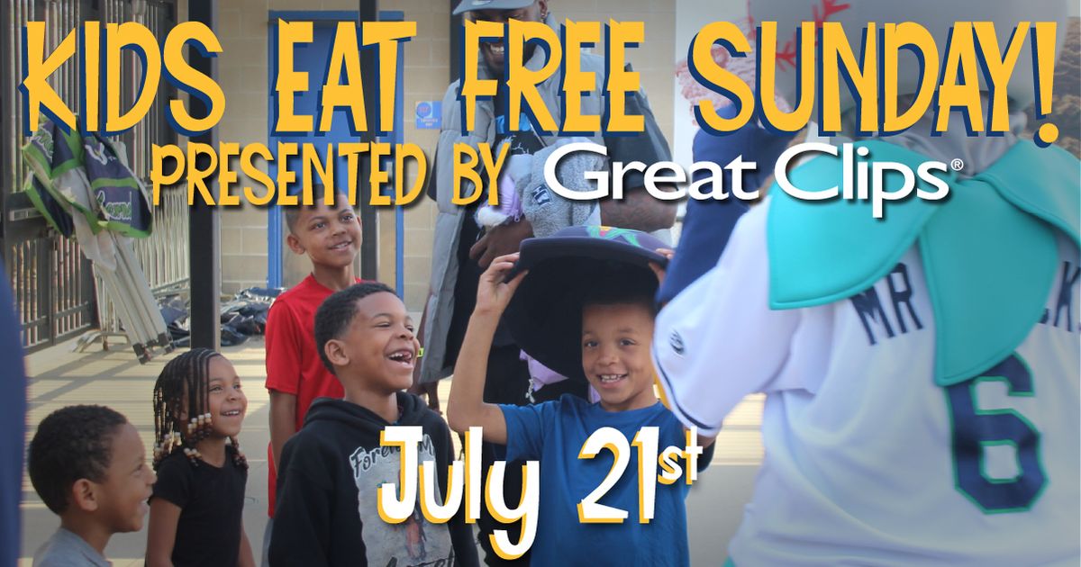 Kids Eat Free Saturday Presented by Great Clips