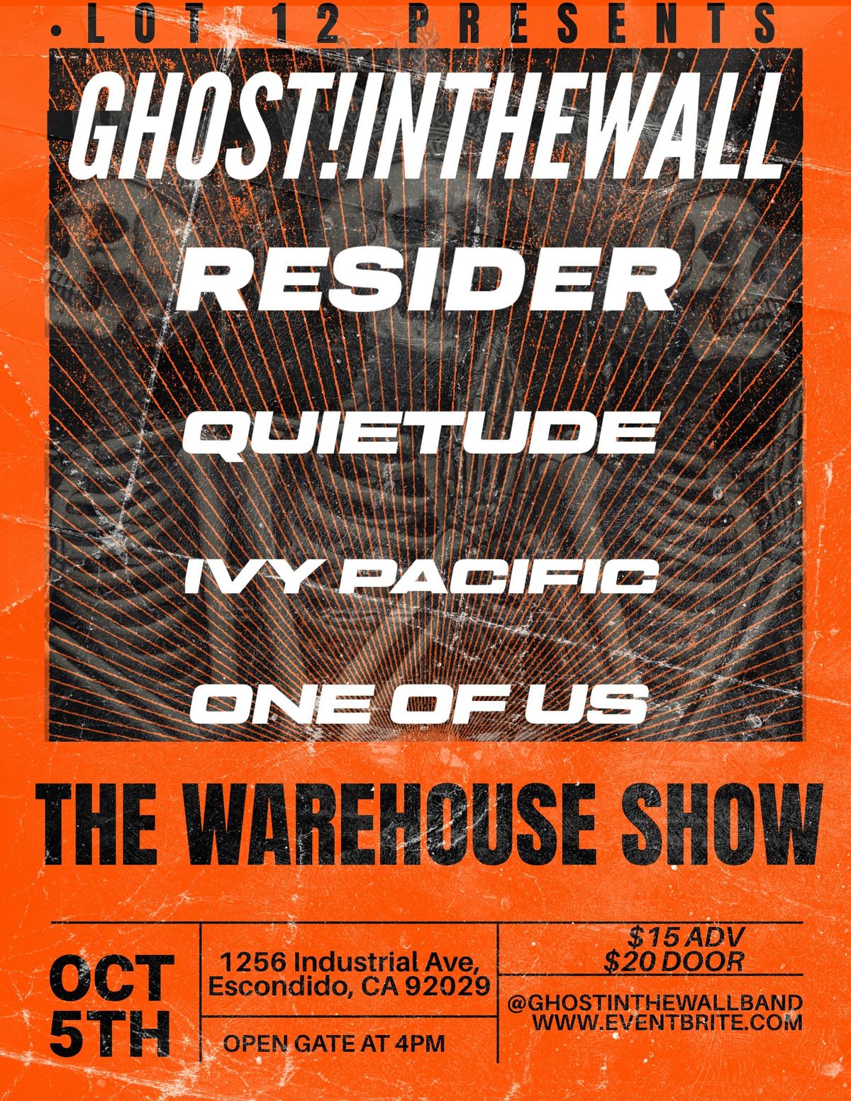 Ghost!InTheWall- Warehouse Show 