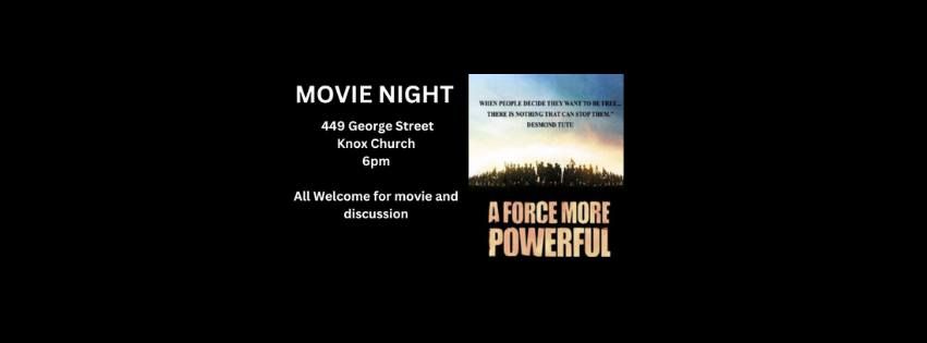 A Force More Powerful: Movie Night and Discussion