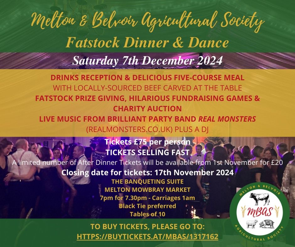 MBAS Fatstock Dinner & Dance