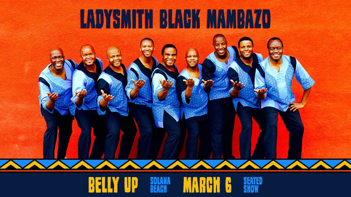 Ladysmith Black Mambazo (seated show)