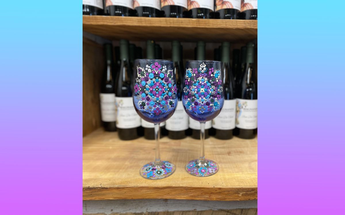 Mandala Wine Glasses