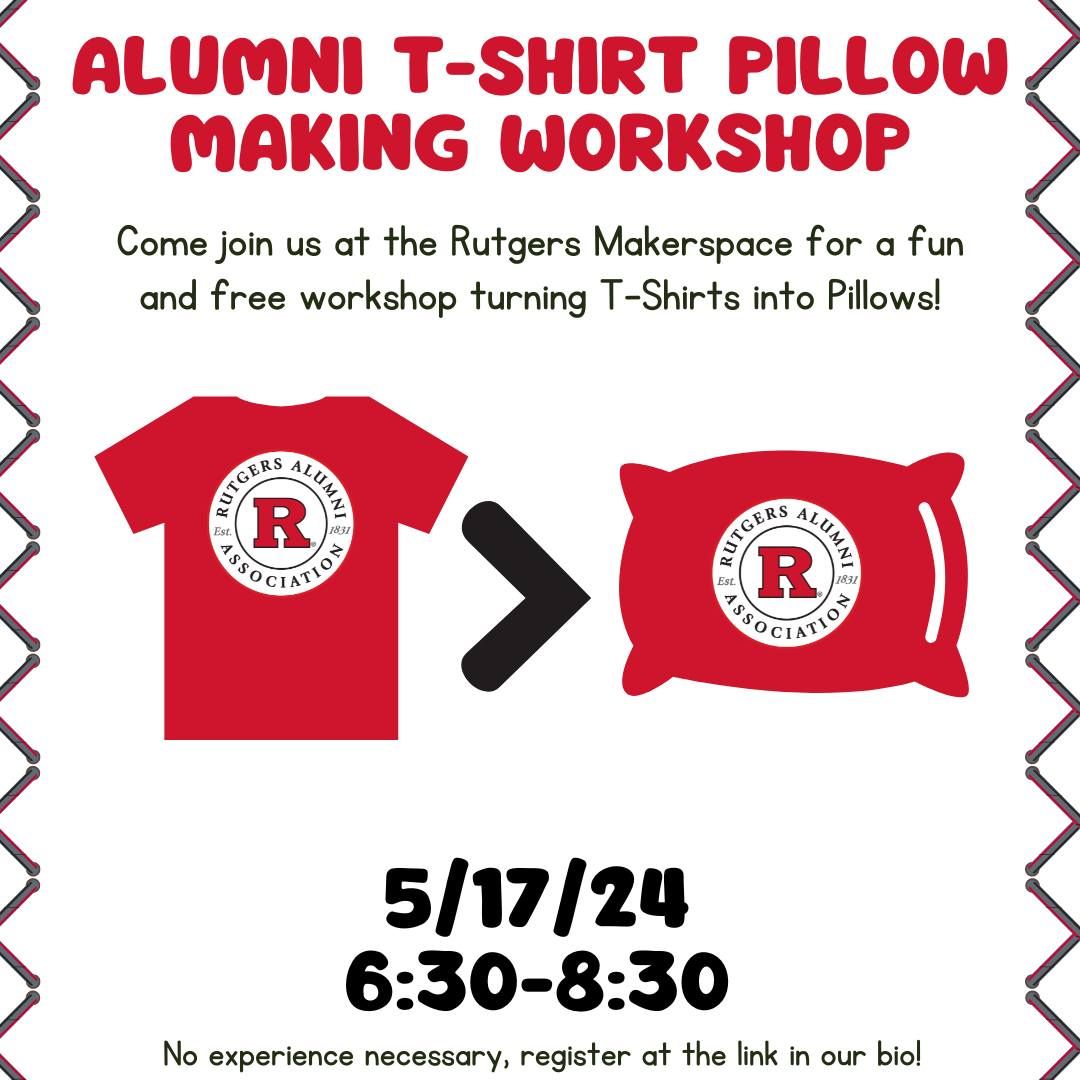 RAA T-Shirt Pillow Making Workshop