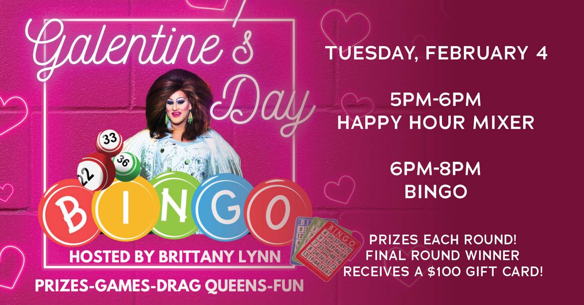 Galentine's Day Bingo 