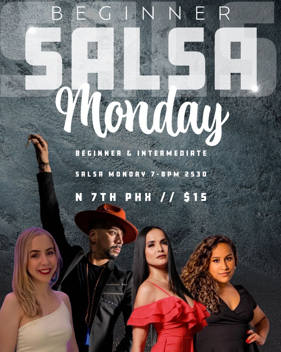 Monday Beginner Salsa with Lawrence & Jewel! 