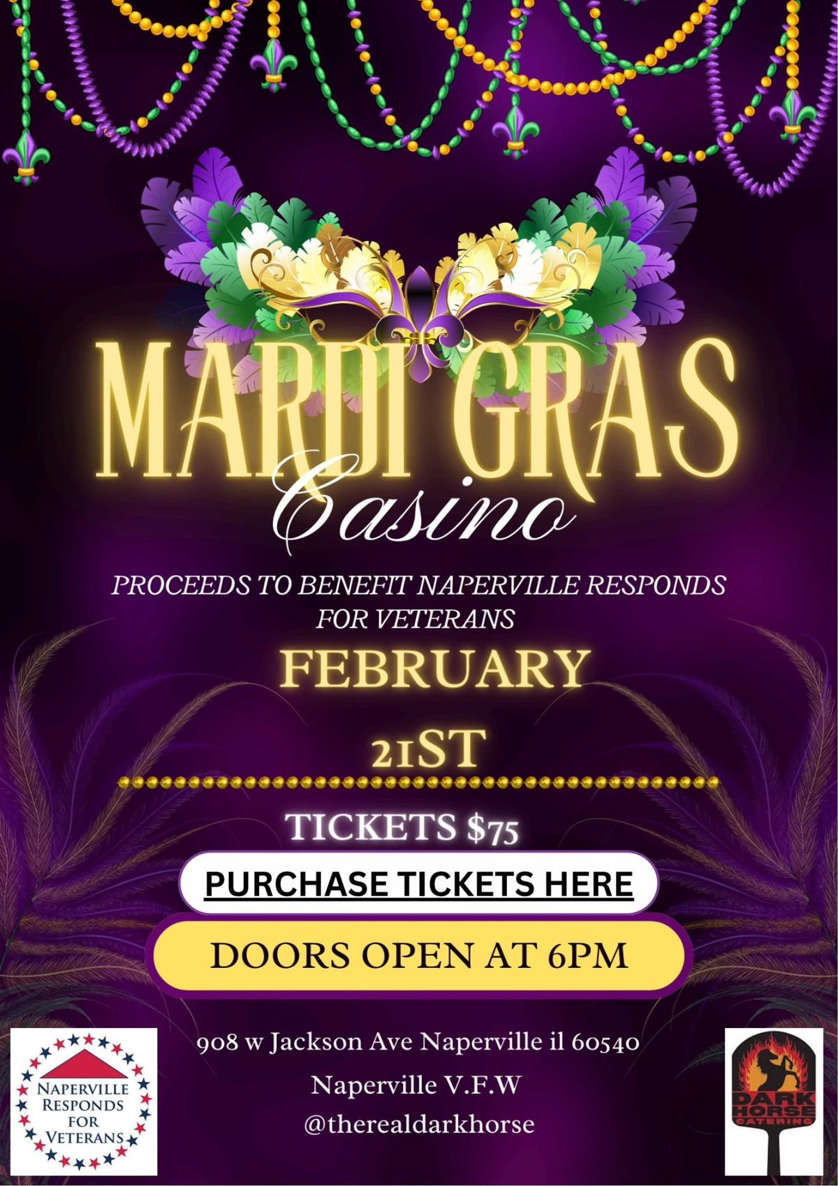 Mardi Gras Casino Night