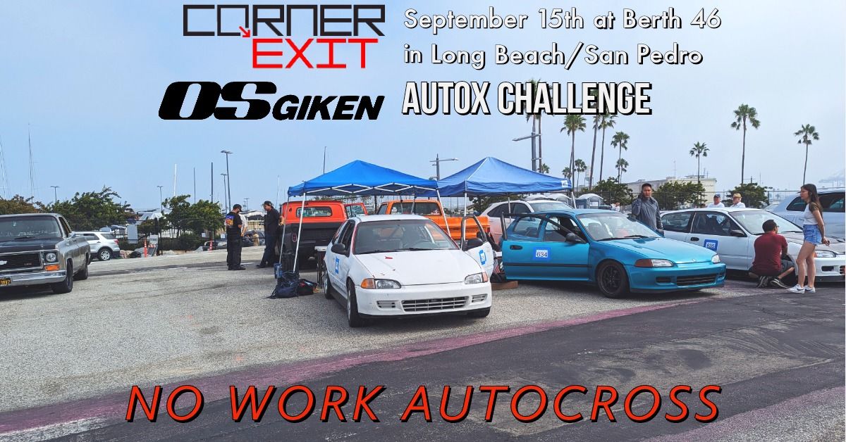 Corner-Exit September Autocross Challenge In Long Beach