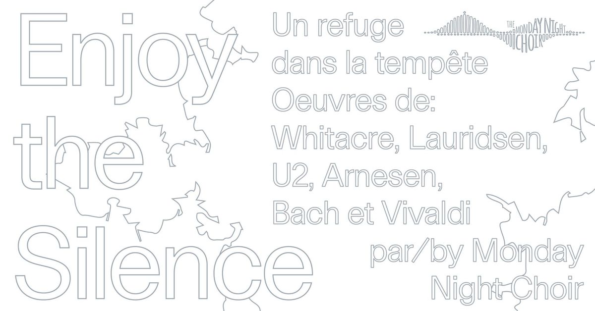 Enjoy The Silence\/ Un refuge dans la temp\u00eate