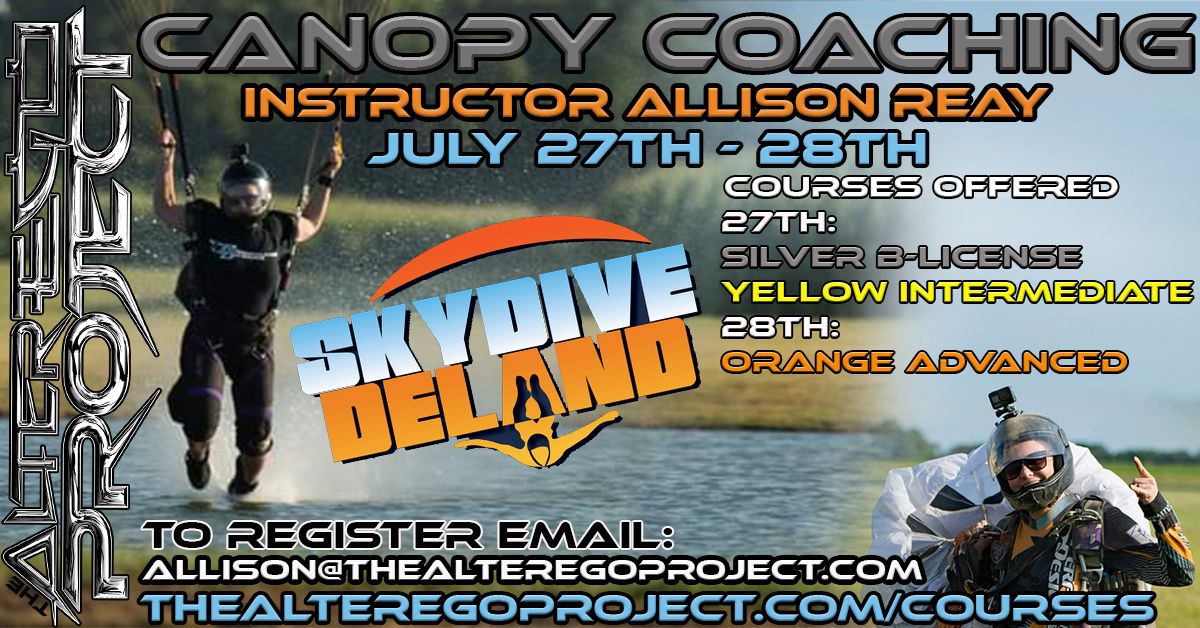 Skydive DeLand - Canopy Coaching