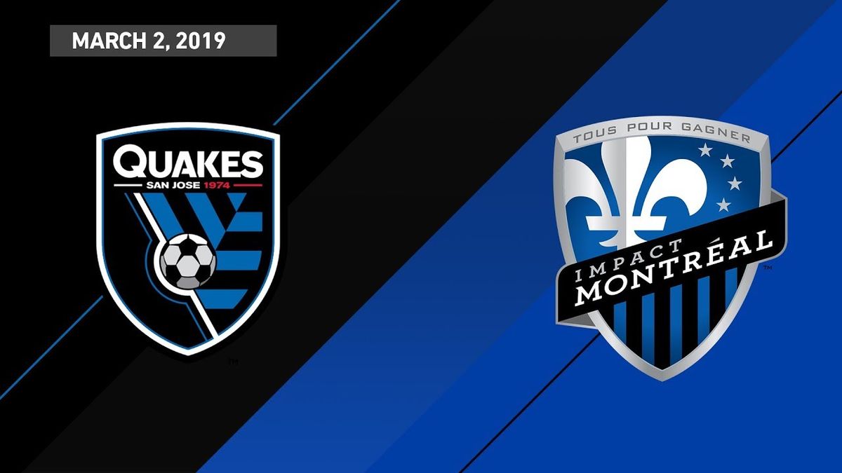 San Jose Earthquakes at CF Montreal