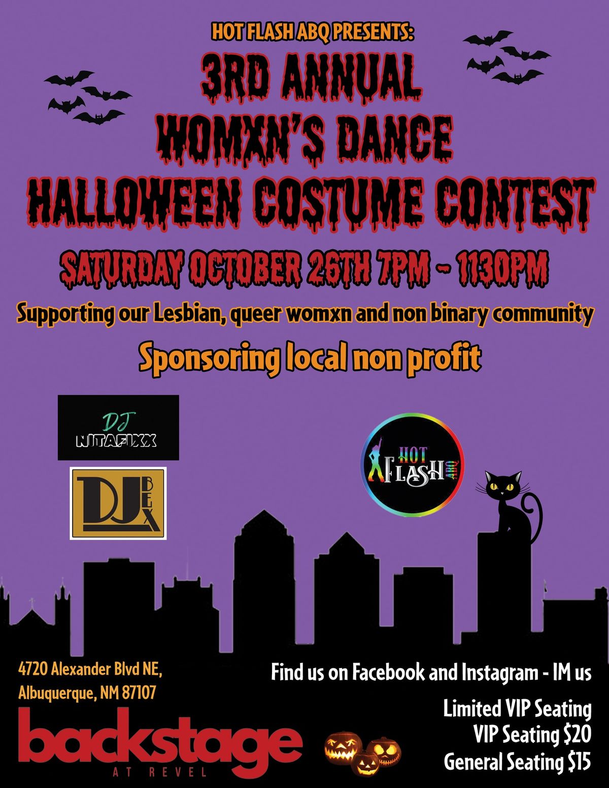 Womxn's Dance - Halloween Costume Contest & Dance