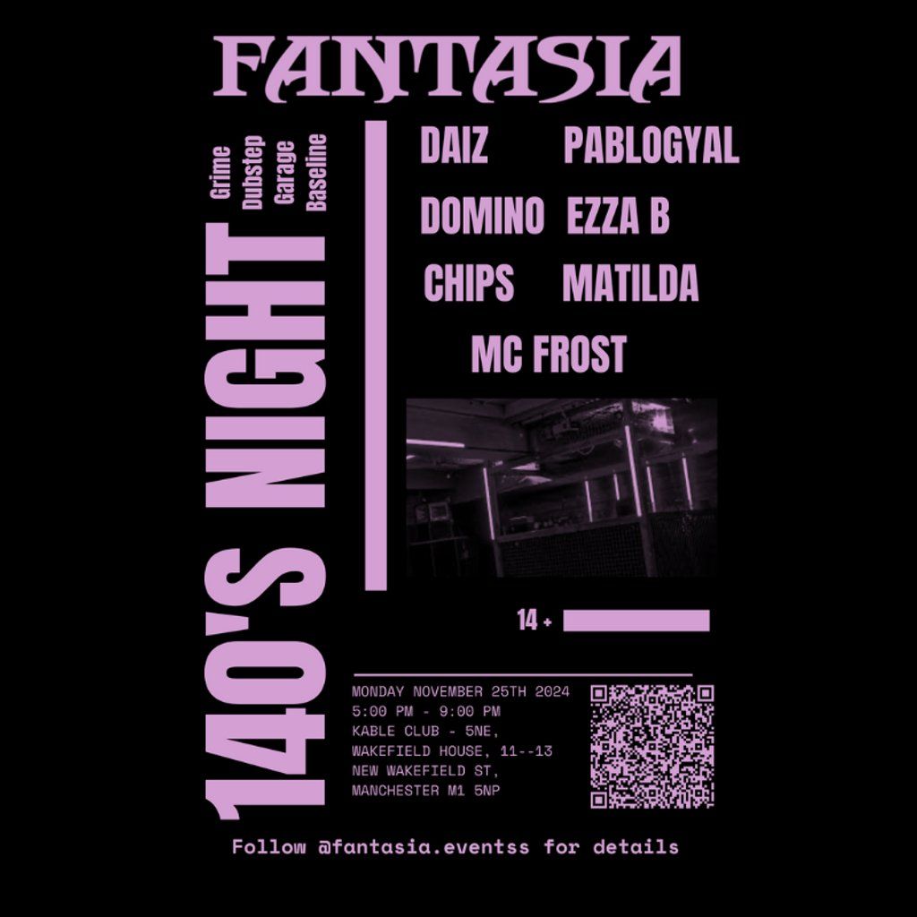 Fantasia presents a 140's Night