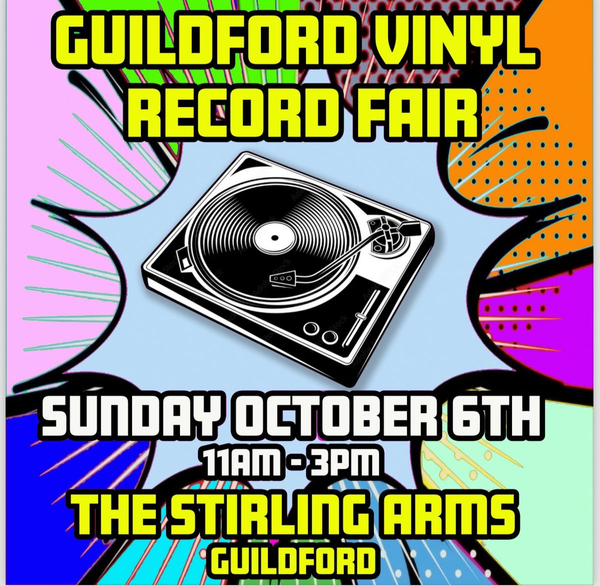 Guildford Vinyl Record Fair