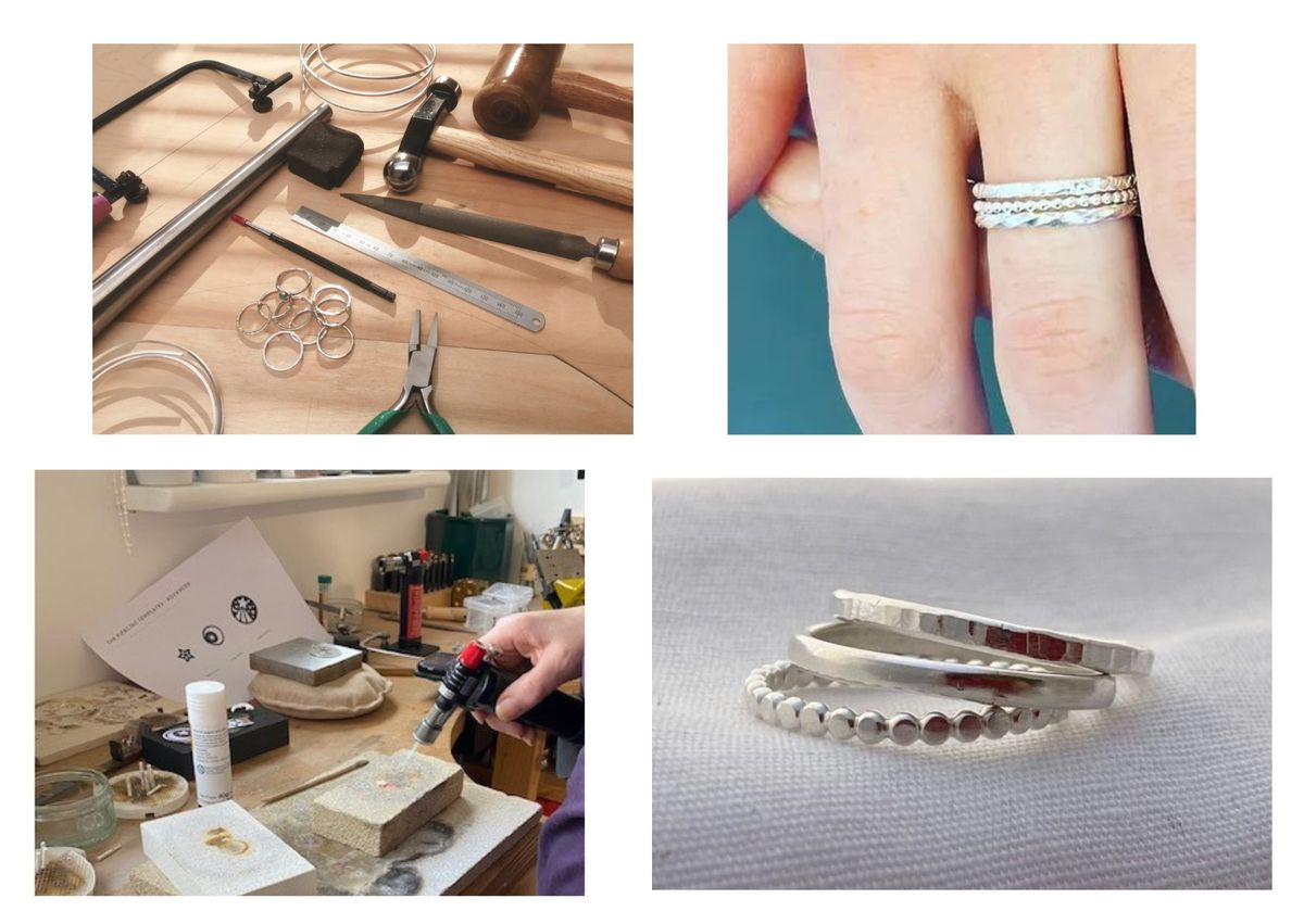 Sterling Silver Stacking Ring Workshop