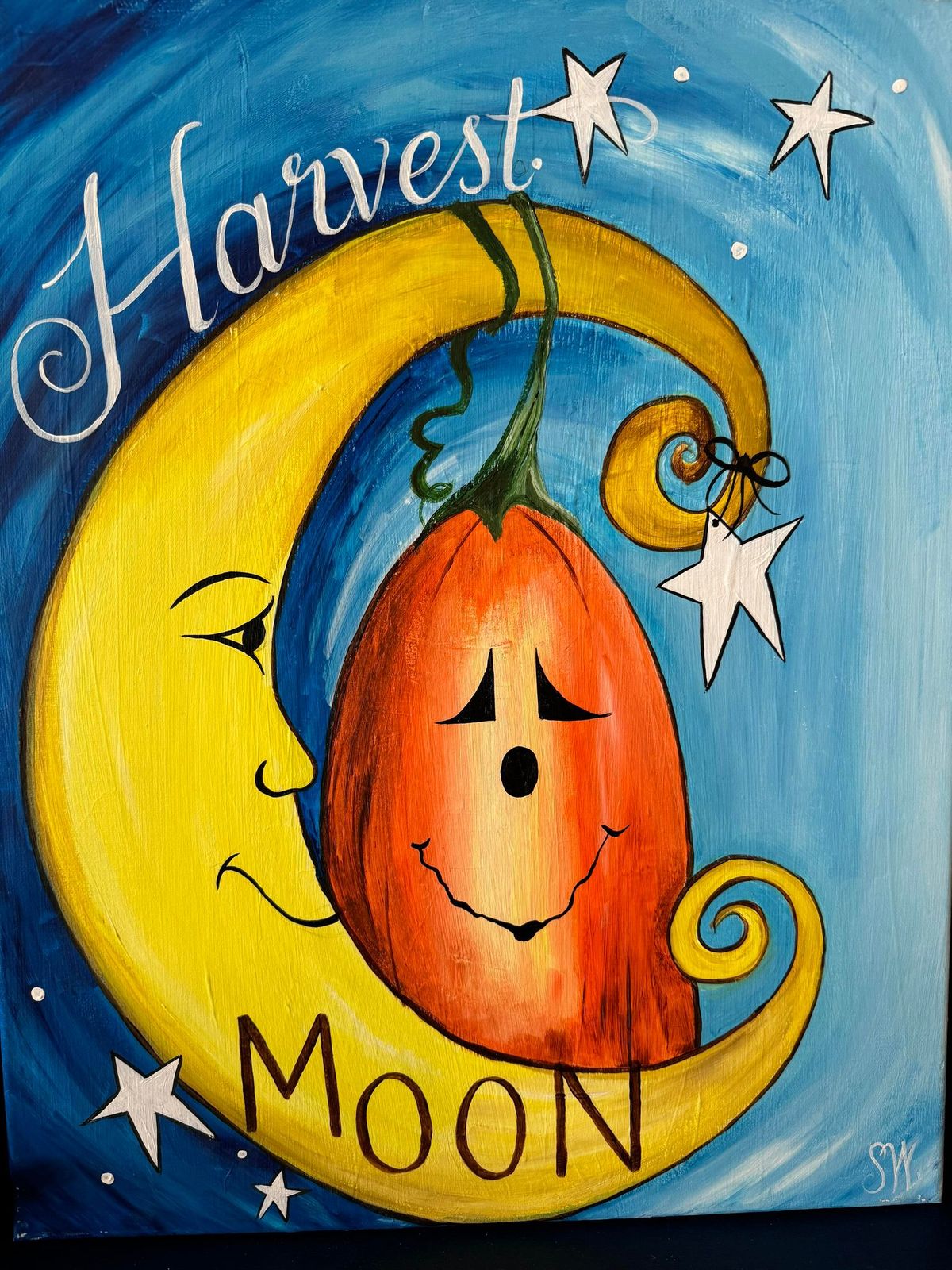 Harvest Moon Canvas Class