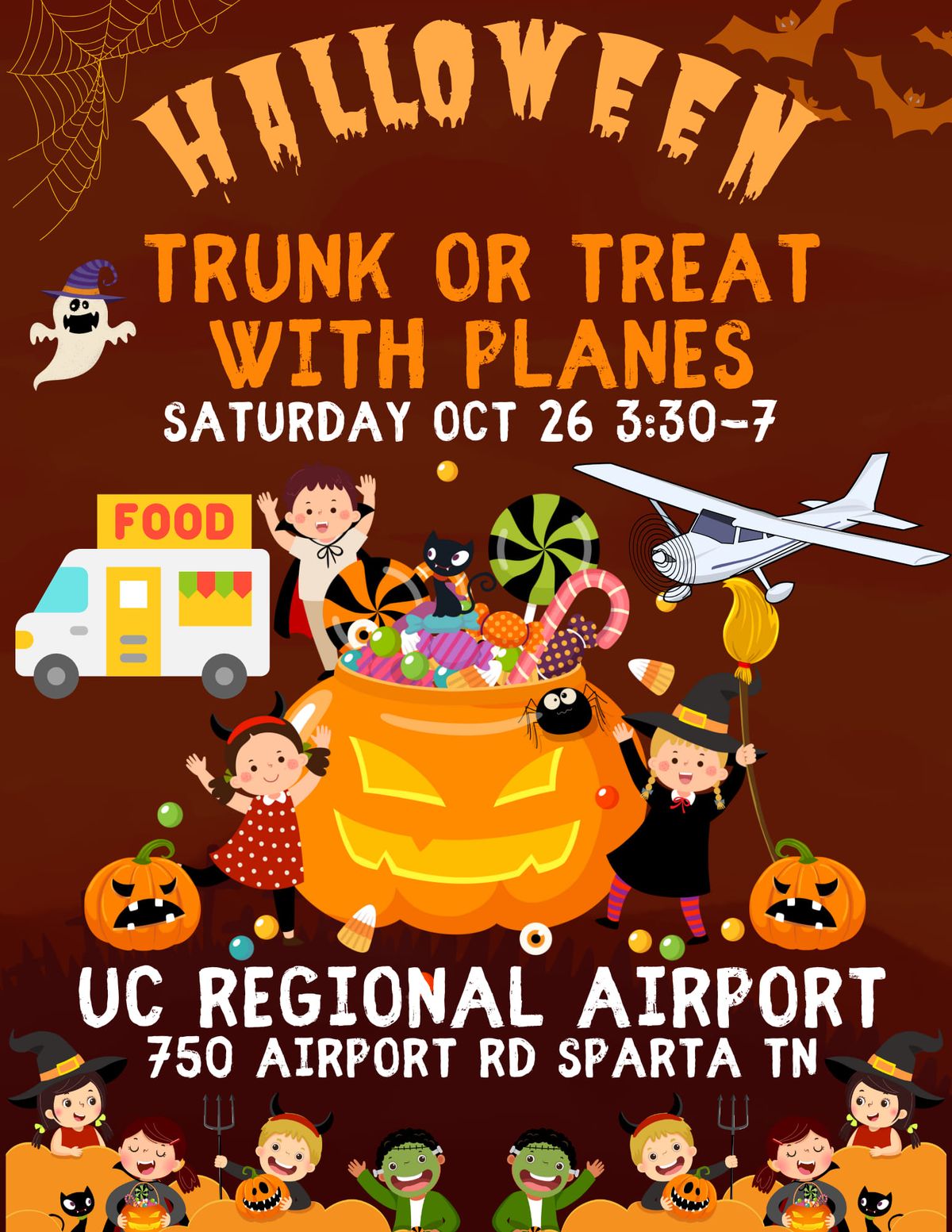 Trunk or Treat with Planes